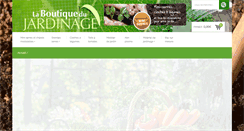 Desktop Screenshot of laboutiquedujardinage.com